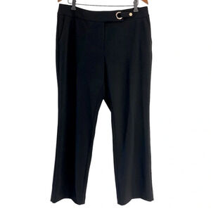 Anne Klein Black Pants Slacks Size 14 Petites Career Office Workwear Business